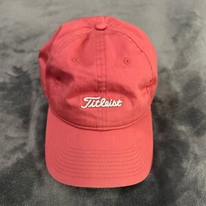 Women’s Titleist Coral Red Baseball Cap Like New